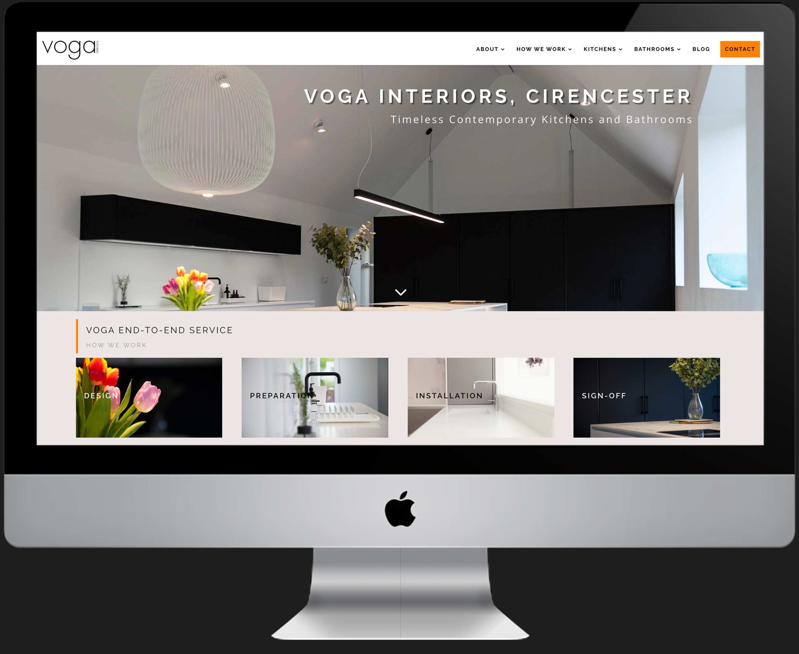 Home improvement business website